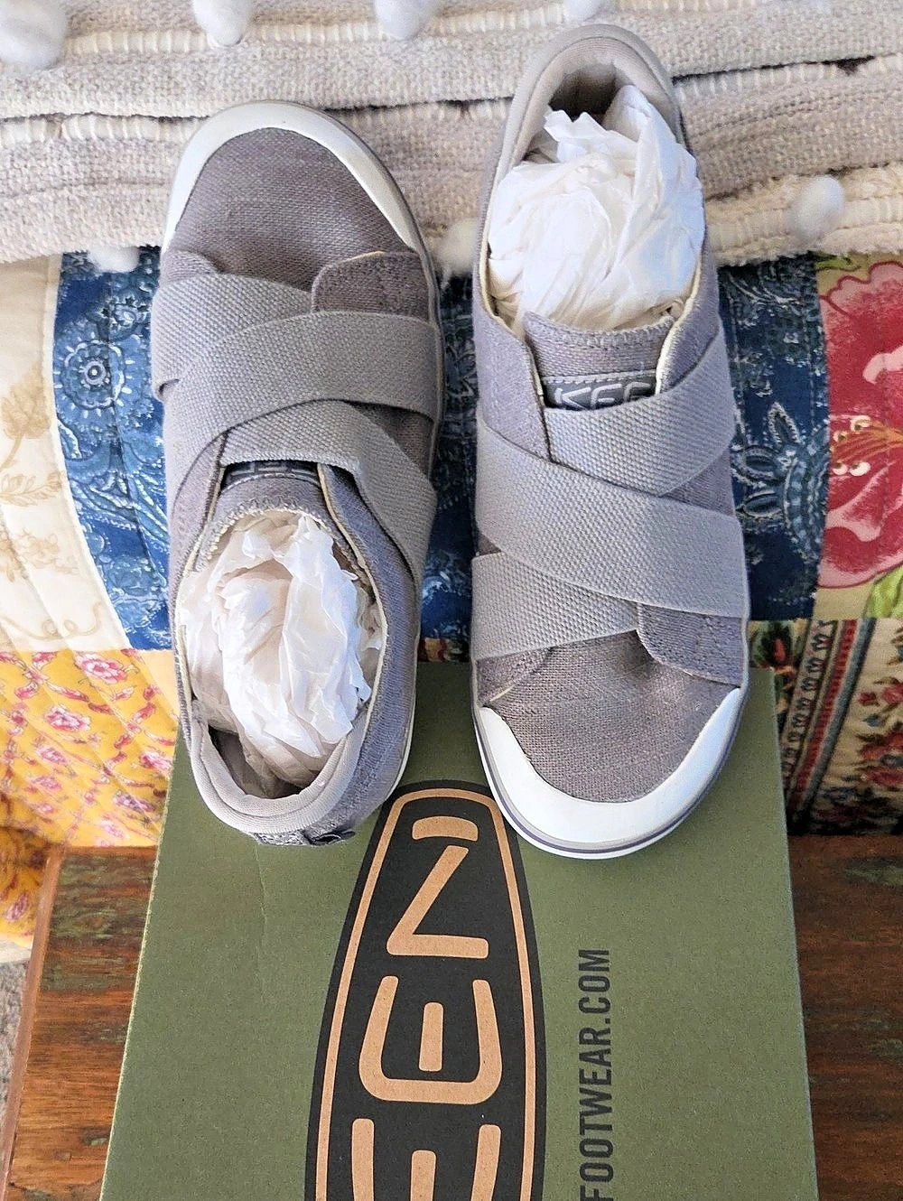 KEEN Elsa III Gore Steel Gray Slip-on US 5.5
